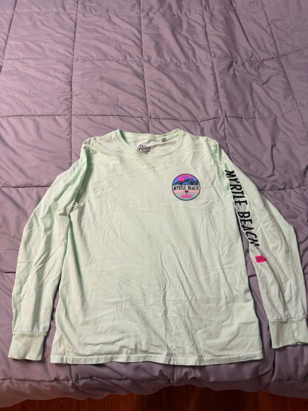 Blue 84 Mint Green Myrtle Beach Long Sleeve Tee